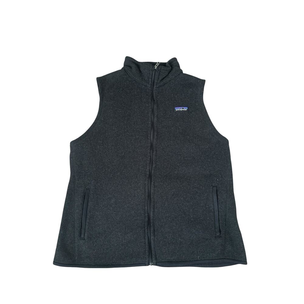 Patagonia Better Sweater Fleece Vest Womens Size XL Black